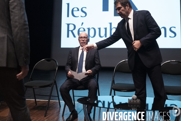 Reunion publique d Éric Ciotti et Aurélien Pradié