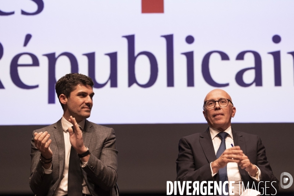 Reunion publique d Éric Ciotti et Aurélien Pradié