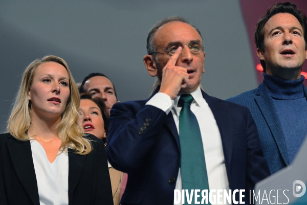 Meeting pour le premier anniversaire de Reconquete
