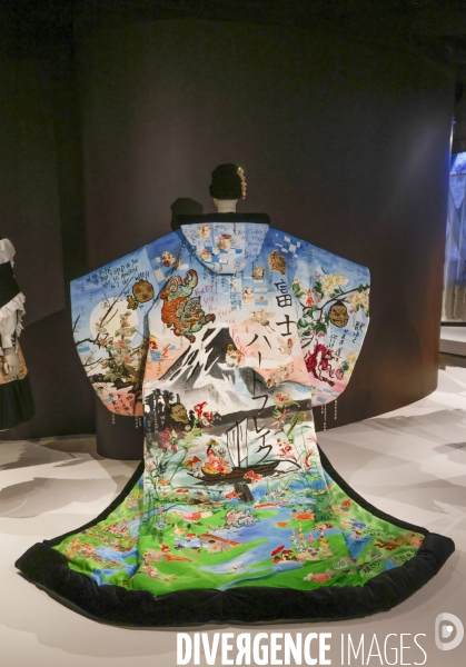 Exposition kimono au musee du quai branly