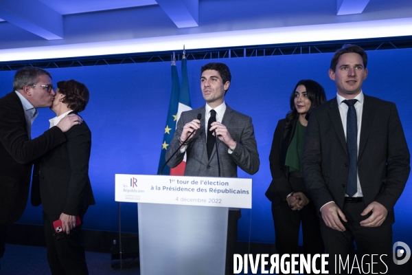 1er tour de l election à la présidence des Républicains