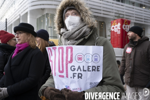 Non à la hausse du prix des transports en Ile de France