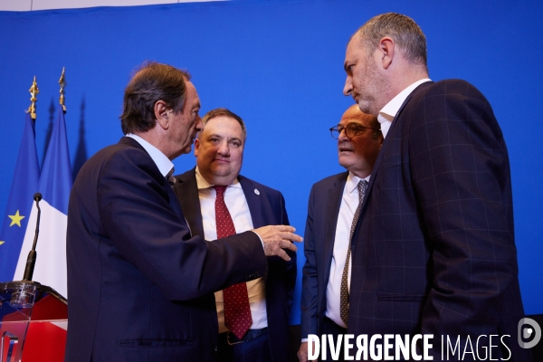 Bercy distribution Signature du pacte de solidarité commerciale