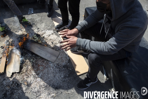 Exilés - Campement du Cheval Noir