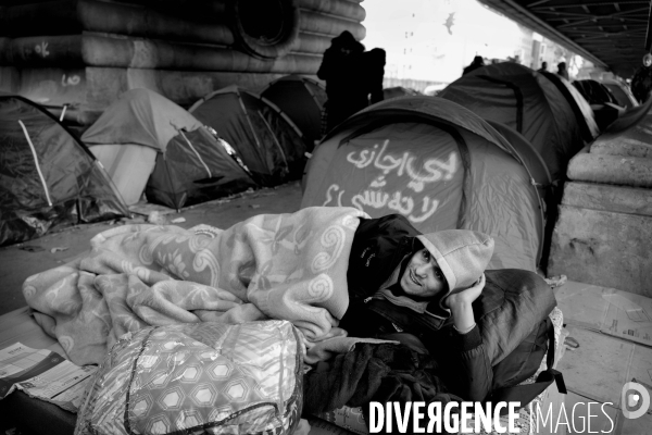 Migrants à Paris
