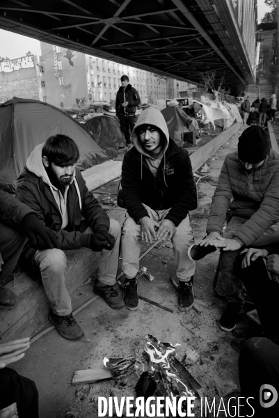 Migrants à Paris