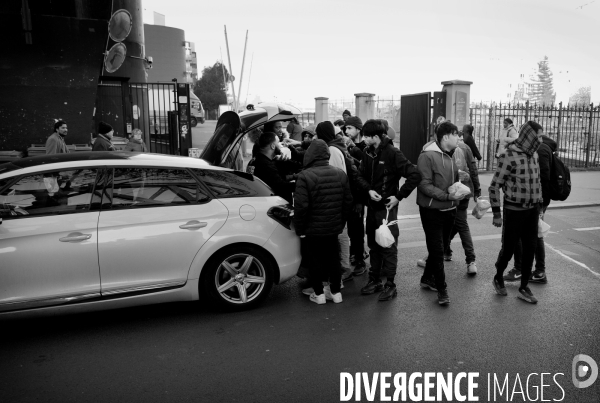 Migrants à Paris