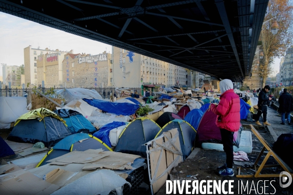 Migrants à Paris