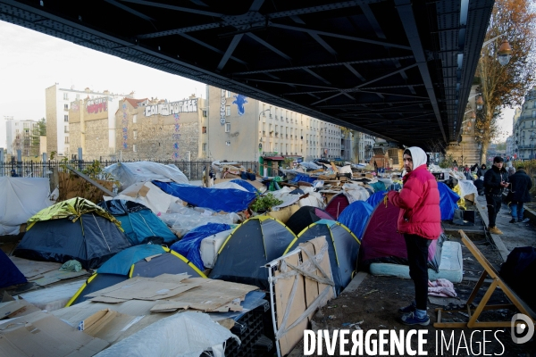 Migrants à Paris