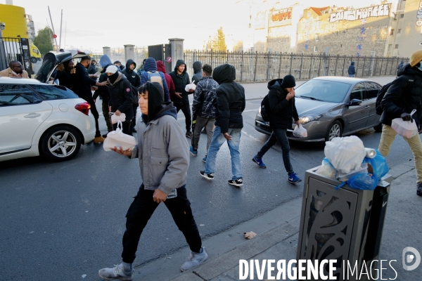Migrants à Paris