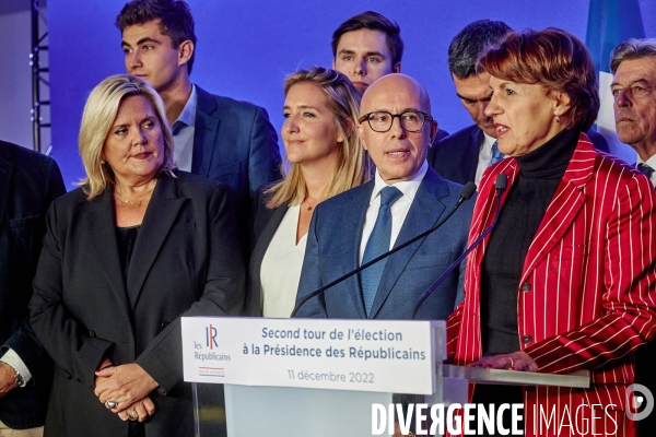 Deuxième tour election présidence Les Republicains