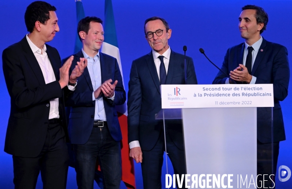 Les Republicains / Résultats du 2nd tour de l élection à la présidence des républicains