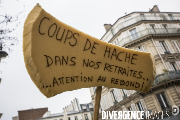 Revendications contre l allongement de l âge du départ à la retraite