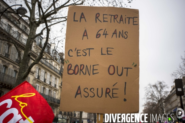 Revendications contre l allongement de l âge du départ à la retraite