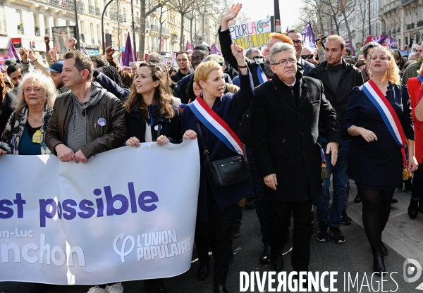 Marche pour la 6ème république à Paris
