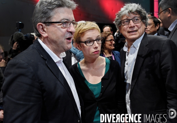 Jean Luc Mélenchon Clémentine Autain Eric coquerel