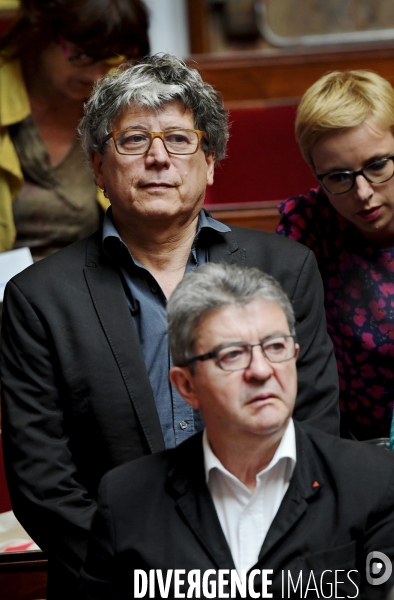 Eric Coquerel Jean Luc Melenchon Clementine Autain