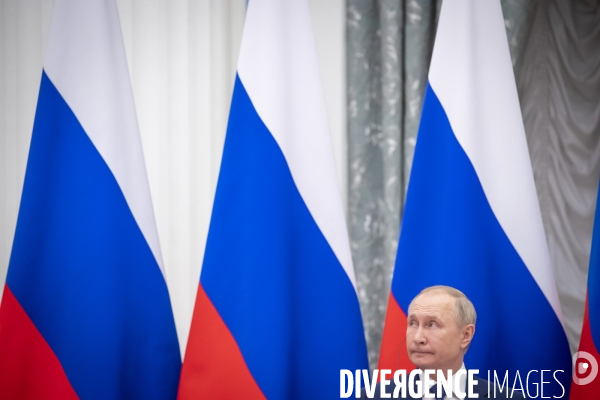 Rencontre Macron - Poutine à Moscou le 7 février 2022