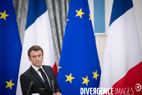 Rencontre Macron - Poutine à Moscou le 7 février 2022