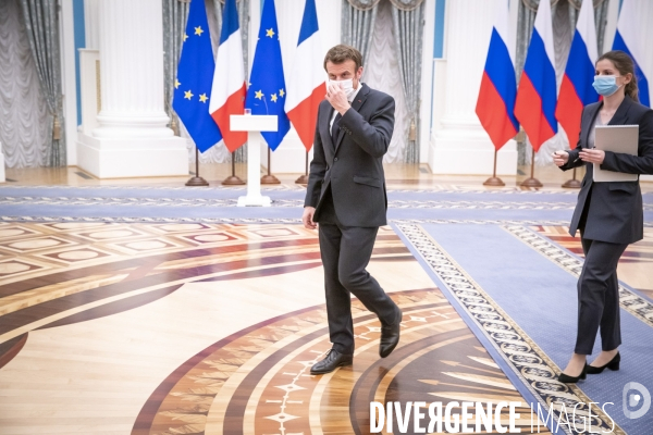 Rencontre Macron - Poutine à Moscou le 7 février 2022