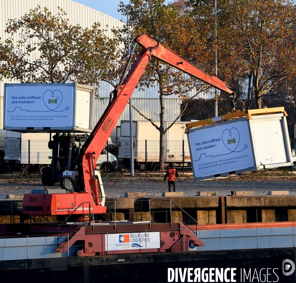 Le port de Gennevilliers