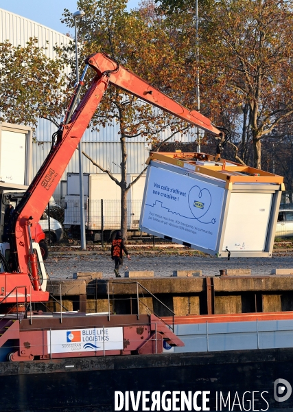 Le port de Gennevilliers