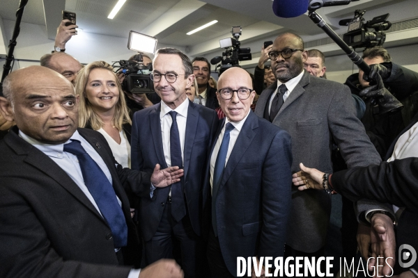 Éric Ciotti, élu président du parti Les Républicains.