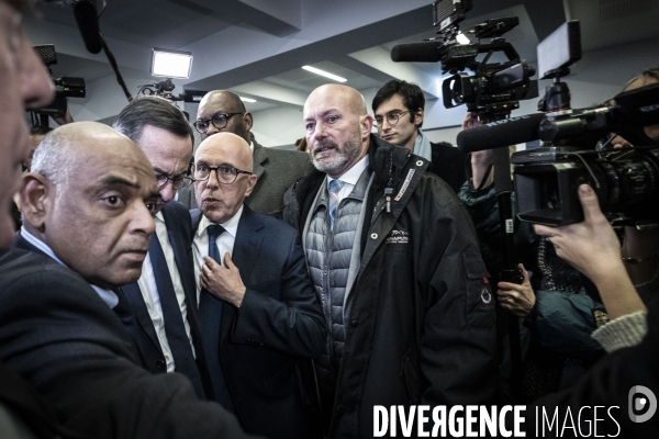 Éric Ciotti, élu président du parti Les Républicains.