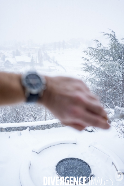 Embrun sous la neige