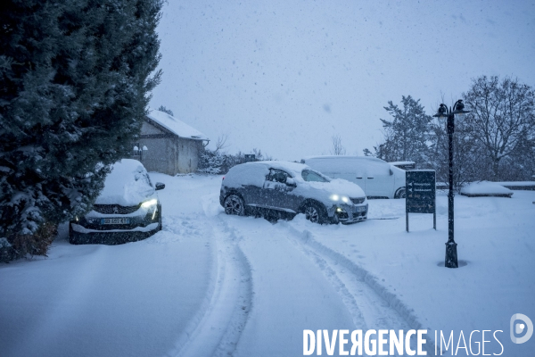 Embrun sous la neige