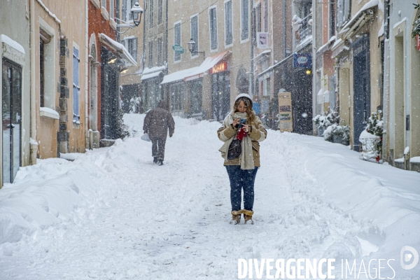 Embrun sous la neige