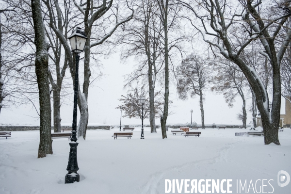 Embrun sous la neige