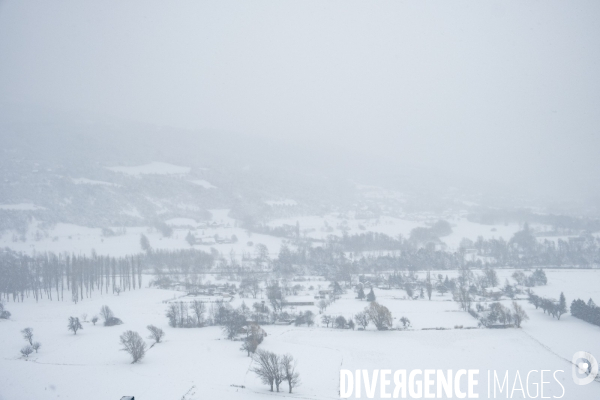 Embrun sous la neige