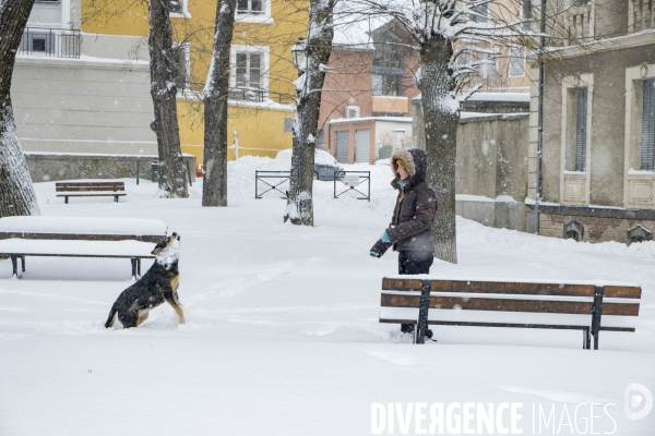 Embrun sous la neige