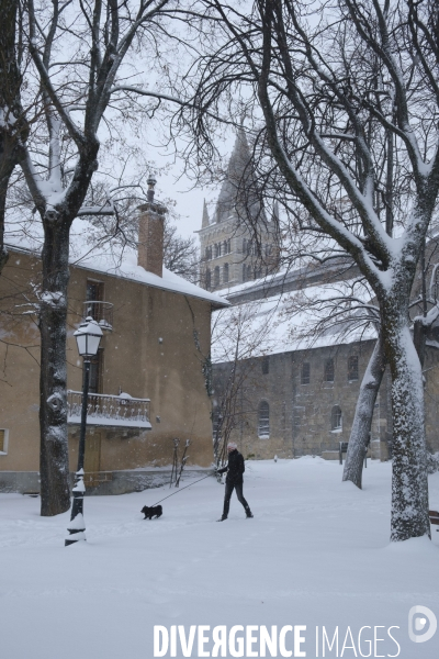 Embrun sous la neige