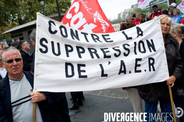 Manifestation nationale des retraités, Paris