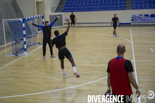 Luc Steins en entrainement à Paris