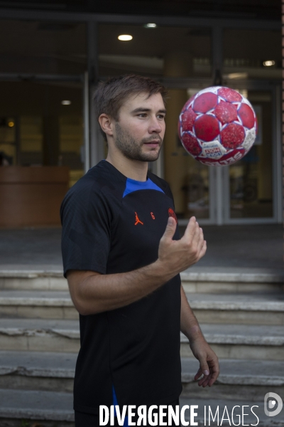 Luc Steins en entrainement à Paris