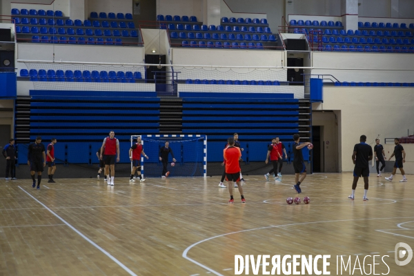 Luc Steins en entrainement à Paris