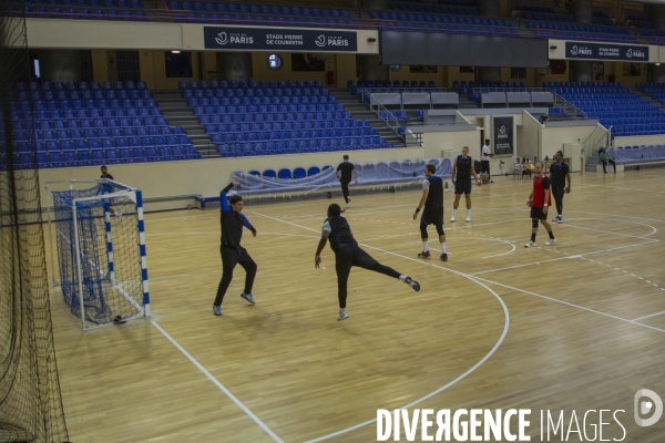 Luc Steins en entrainement à Paris
