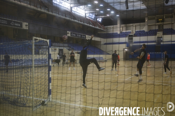 Luc Steins en entrainement à Paris