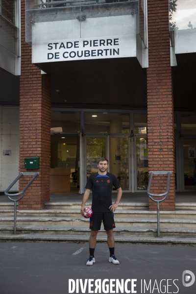 Luc Steins en entrainement à Paris