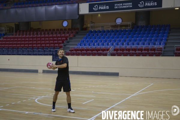 Luc Steins en entrainement à Paris