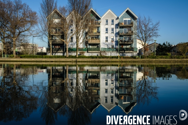 Illustration tourisme, architecture et street art en Seine Saint Denis