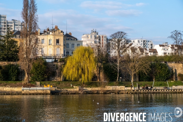 Berges de la Seine en Seine Saint Denis