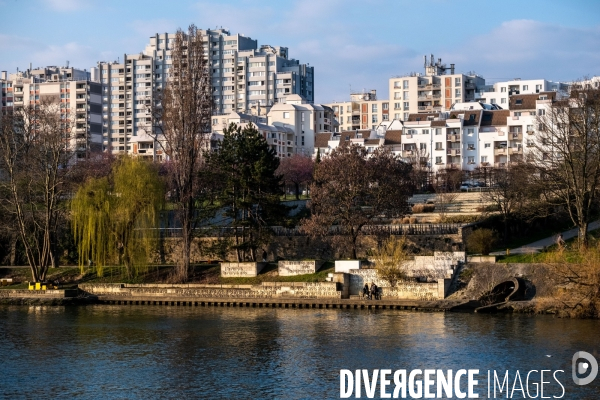 Berges de la Seine en Seine Saint Denis