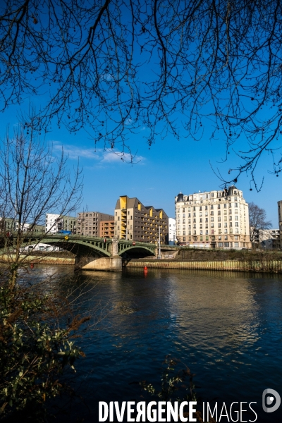 Berges de la Seine en Seine Saint Denis