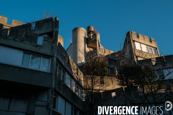Ensemble architectural La Maladrerie a Aubervilliers
