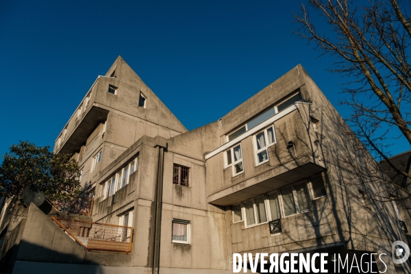 Ensemble architectural La Maladrerie a Aubervilliers
