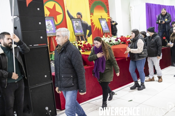 Hommage aux victimes kurdes de l attaque de la rue d Enghien